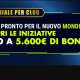 Welcome bonus sport mondiali